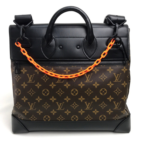 Louis Vuitton Monogram Steamer PM Shoulder Bag Brown - Picture 2 of 9